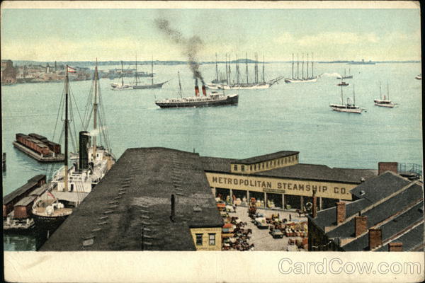 Metropolitan Steamship Company Buildings Boats, Ships
