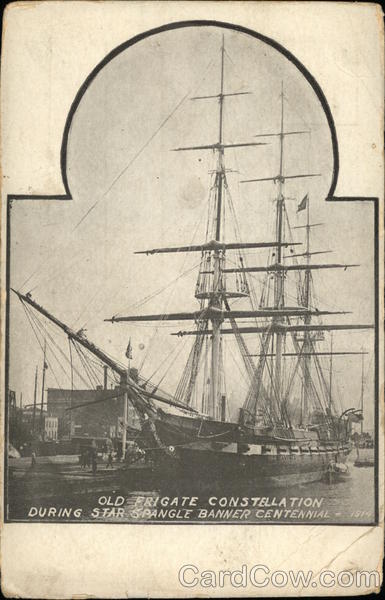 Old Frigate Constellation Boats, Ships