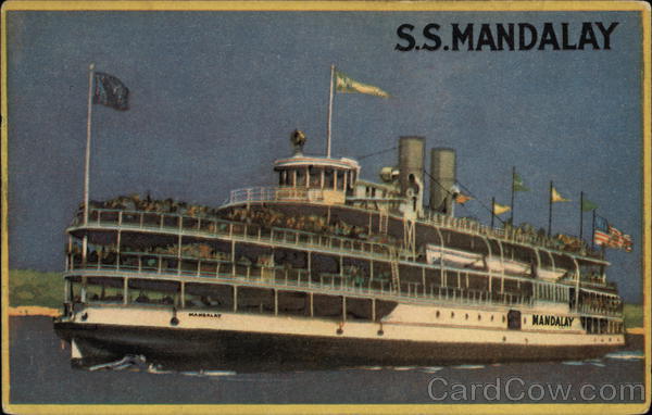 S.S. MANDALAY Steamers