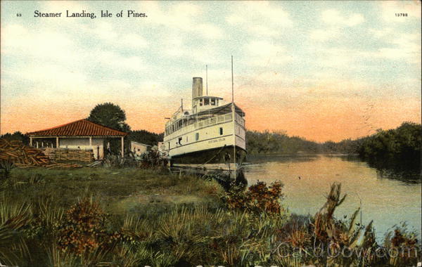 Steamer Landing Isle of Pines New Caledonia South Pacific