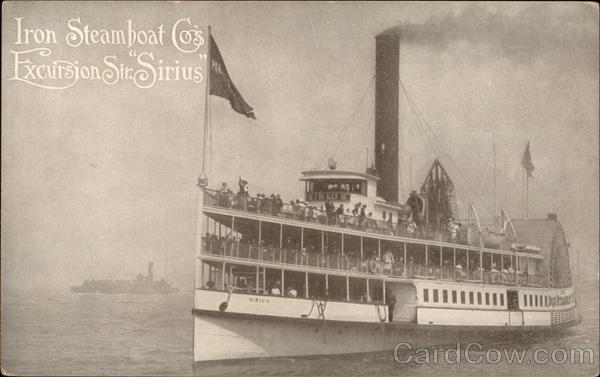 Excursion Str. Sirius Steamers