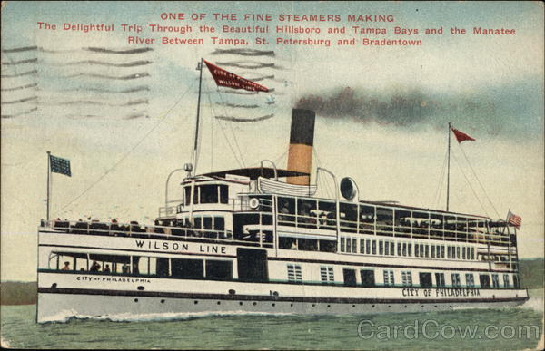 Steamer City of Philadelphia, Wilson Line Steamers