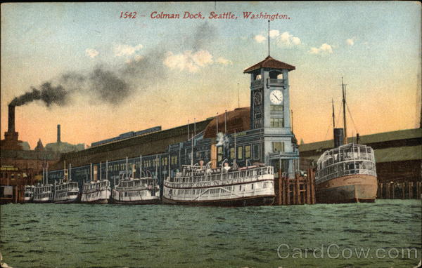 Colman Dock Seattle Washington