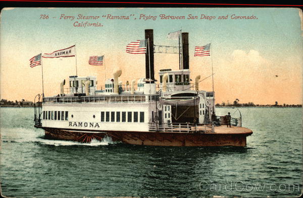 Ferry Steamer Ramona California