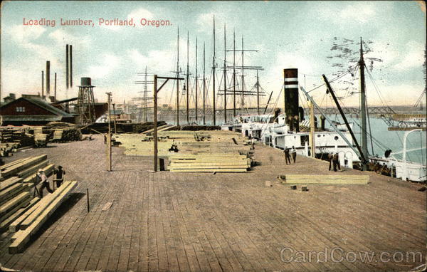 Loading Lumber Portland Oregon