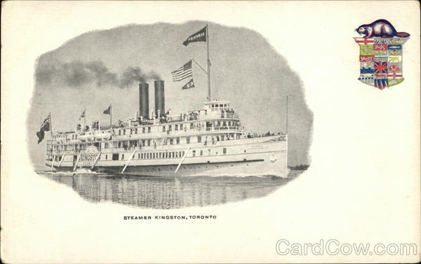 Steamer Kingston Toronto Canada Ontario
