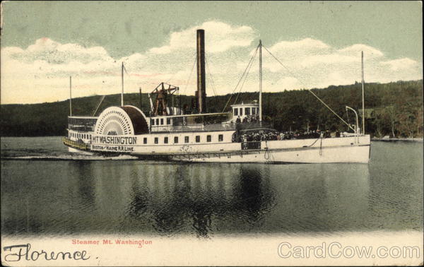 Steamer Mt. Washington Steamers