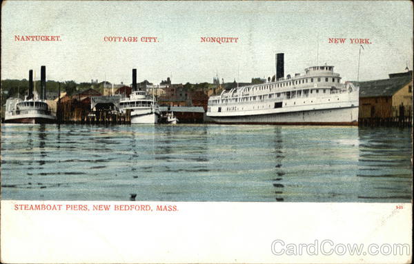 Steamboat Piers New Bedford Massachusetts