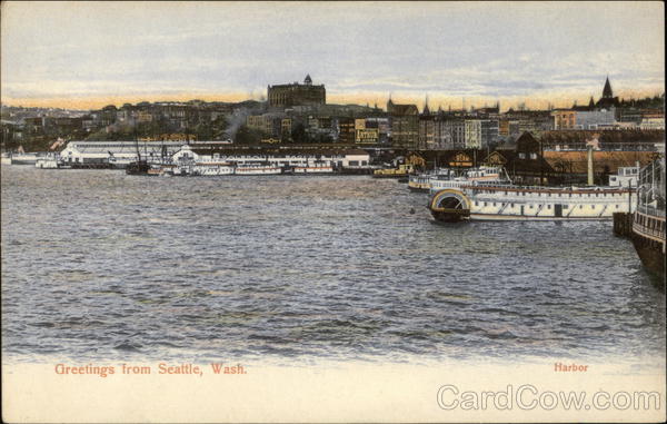 Seattle Harbor Washington