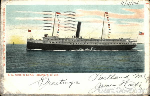 SS North Star, Maine SS Co. Steamers