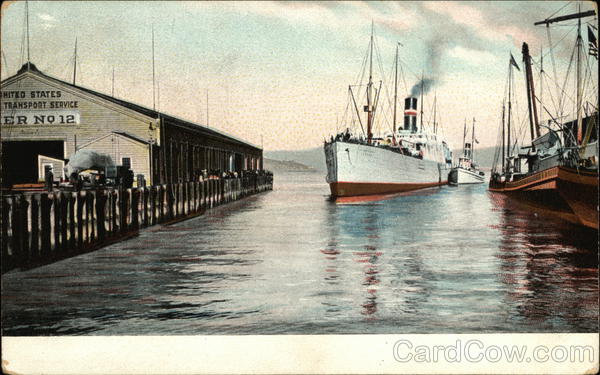 Steamer Docking Steamers