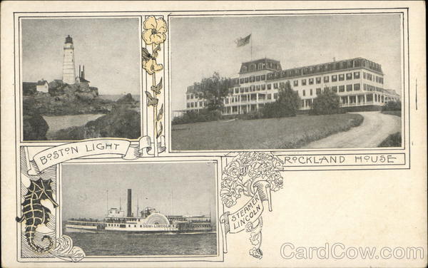 Steamer Lincoln, Rockland House & Boston Light Steamers
