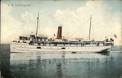 SS Indianpolis Postcard
