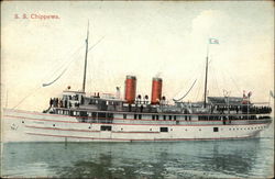 SS Chippewa Postcard