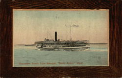 Nantasket Beach Line Steamer, "Betty Alden" Nantak, MA Postcard Postcard Postcard