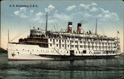 SS Richelie, CSL Postcard