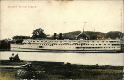 Steamer "City of Camden" Postcard