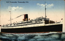SS Yarmouth Nova Scotia Canada Postcard Postcard 