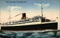 SS Yarmouth Nova Scotia Canada Postcard Postcard Postcard