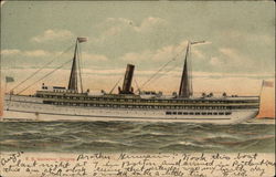 SS Governor Dingley Postcard