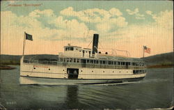 Steamer "Southport" Steamers Postcard Postcard Postcard