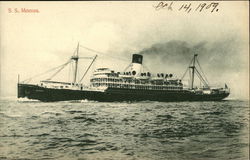 SS Momus Postcard