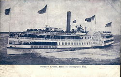 Steamer Louise, Pride of Chesapeake Bay Steamers Postcard Postcard Postcard