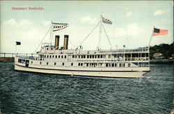 Steamer Sankaty Postcard