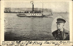 "Captain Jim" on Manhanset Postcard