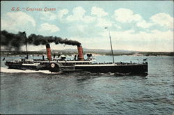 SS "Empress Queen" Postcard