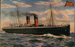 SS Tynwald Postcard