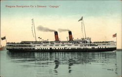 Niagara Navigation Co.'s Steamer "Cayuga" Postcard