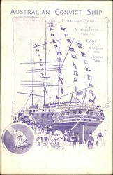 Australian Convict Ship, Success Postcard