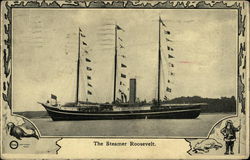 The Steamer Roosevelt Postcard