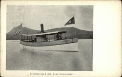 Steamer Keedawin Lake Willoughby, VT Postcard Postcard Postcard