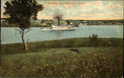Baddeck from Kidstone's Island Boats, Ships Postcard Postcard Postcard