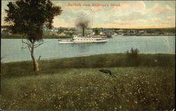 Baddeck from Kidstone's Island Postcard