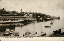 Waterfront and Shipping Tacoma, WA Postcard Postcard Postcard