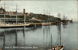 View of Waterfront Postcard