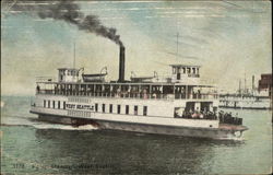 Steamer West Seattle Postcard