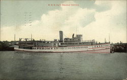 Steamer "Seahome" Postcard