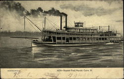 Steamer Fred Herold Postcard