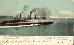Southern Pacific Steamer "Solano" San Francisco, CA Postcard Postcard Postcard