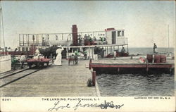 The Landing Point O'Woods, NY Postcard Postcard Postcard