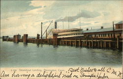 Steamboat Landing Stonington, CT Postcard Postcard Postcard