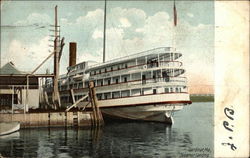 Steamer Landing Postcard