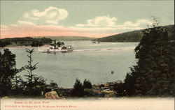 Scene on St. Croix River Postcard