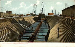 Skinners Dry Dock Baltimore, MD Postcard Postcard Postcard
