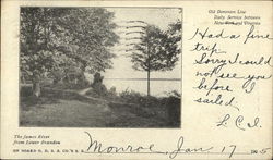 The James River from Lower Brandon Postcard