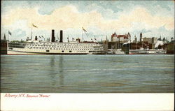 Steamer "Morse" Albany, NY Postcard Postcard Postcard